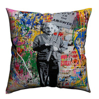 HKM-463699 Art Deco Cotton Linen Pillowcase - 40x45cm Decorative Accent