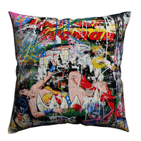 HKM-463699 Art Deco Cotton Linen Pillowcase - 40x45cm Decorative Accent