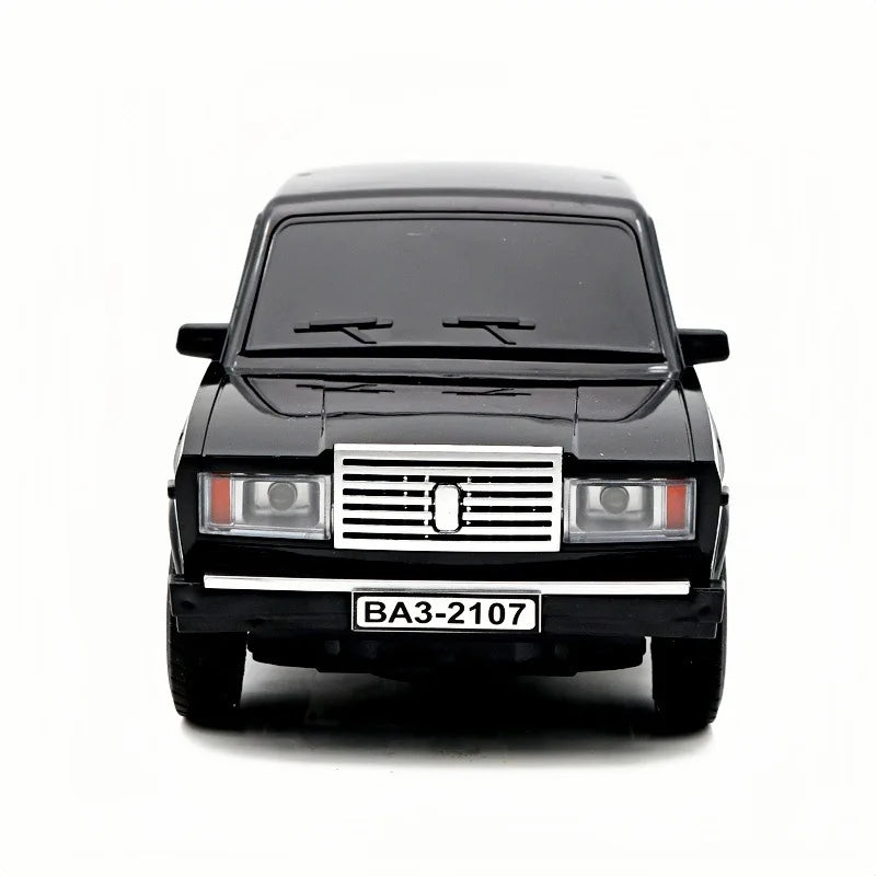 HKM-464147 1/12 Scale Lada Remote Control Car with Lighting, 4 Channel Simulation for Indoor and Outdoor Fun