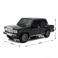 HKM-464147 1/12 Scale Lada Remote Control Car with Lighting, 4 Channel Simulation for Indoor and Outdoor Fun