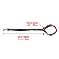 HKM-464147 Adjustable Elastic Pet Seat Belt for Dogs and Cats - Safety Traction Rope with Reflective Strips