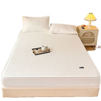 HKM-464147 Cotton Quilted Waterproof Dustproof Mattress Cover - Multiple Sizes Available