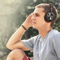 HKM-464211 Wireless Bluetooth Earphones with Noise Reduction, Stereo Sound, Battery Display, and Multi-Point Connection
