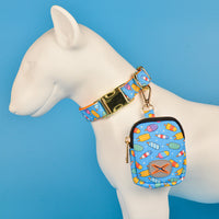 HKM-464339 Pet Waste Bag Dispenser with Fun Designs - Thick, Durable Polyester Bags