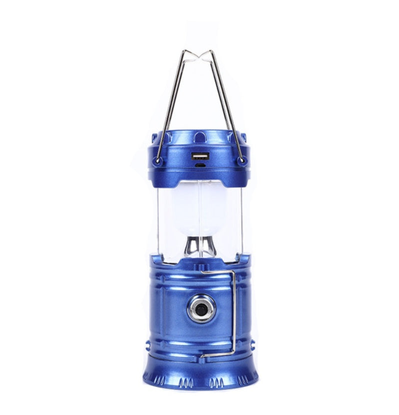 HKM-464339 Rechargeable Outdoor Camping Tent Light - Multifunctional Portable Design, Waterproof, 6-8 Hours Runtime