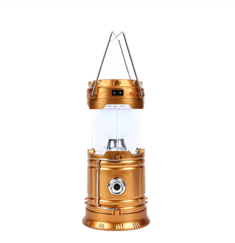 HKM-464339 Rechargeable Outdoor Camping Tent Light - Multifunctional Portable Design, Waterproof, 6-8 Hours Runtime