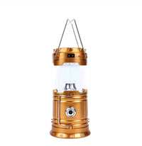 HKM-464339 Rechargeable Outdoor Camping Tent Light - Multifunctional Portable Design, Waterproof, 6-8 Hours Runtime