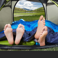 HKM-464467 Double Sleeping Bag - Thickened Warm Envelope Design for Adults - Dual Color Options Available
