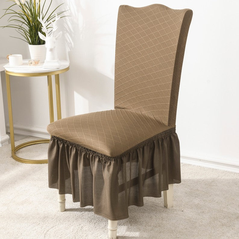 HKM-464531 Universal Stretchable Chair Cover - Durable, Versatile Protection for All Chair Styles