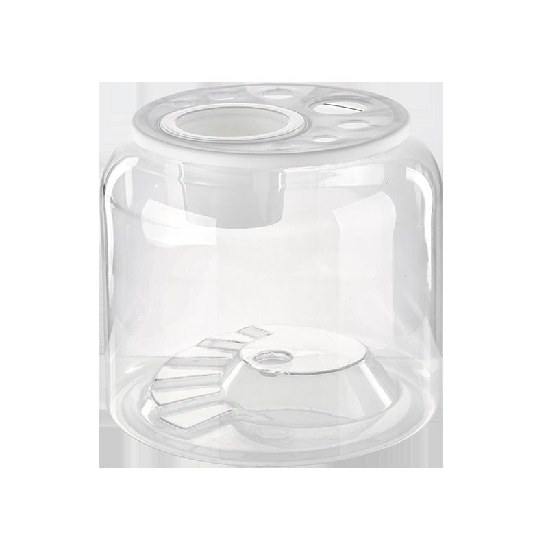 HKM-464979 Large Transparent Plastic Turtle Tank with Lid or Without Lid for Eco-Friendly Desktop Landscaping