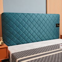 HKM-465107 Thickened Anti-Slip Cloth Bedside Dust Cover in Grid Pattern - Multiple Sizes Available