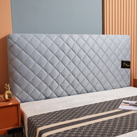 HKM-465107 Thickened Anti-Slip Cloth Bedside Dust Cover in Grid Pattern - Multiple Sizes Available