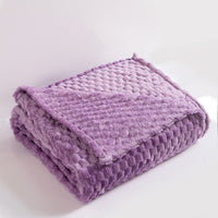 HKM-465299 Cozy Velvet Blanket in Various Sizes and Colors