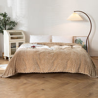 HKM-465299 Cozy Velvet Blanket in Various Sizes and Colors