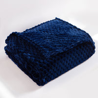 HKM-465299 Cozy Velvet Blanket in Various Sizes and Colors