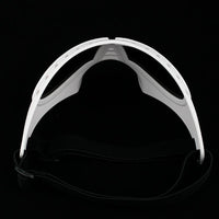 HKM-465299 Dog Goggles for Medium and Large Dogs - Black and White Design, Protective Headwear