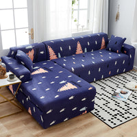 HKM-465363 Geometric Stretch Sofa Cover in Various Colors for Modular Furniture
