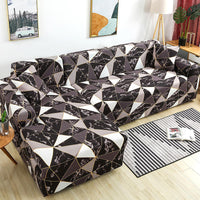 HKM-465363 Geometric Stretch Sofa Cover in Various Colors for Modular Furniture