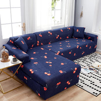 HKM-465363 Geometric Stretch Sofa Cover in Various Colors for Modular Furniture