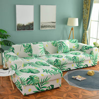 HKM-465363 Geometric Stretch Sofa Cover in Various Colors for Modular Furniture