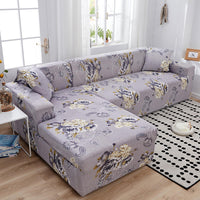 HKM-465363 Geometric Stretch Sofa Cover in Various Colors for Modular Furniture