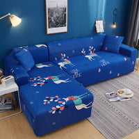 HKM-465363 Geometric Stretch Sofa Cover in Various Colors for Modular Furniture