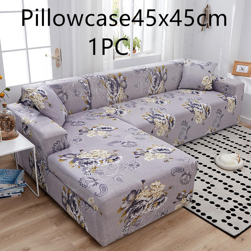 HKM-465363 Geometric Stretch Sofa Cover in Various Colors for Modular Furniture