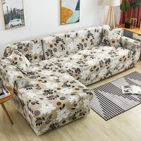 HKM-465363 Geometric Stretch Sofa Cover in Various Colors for Modular Furniture