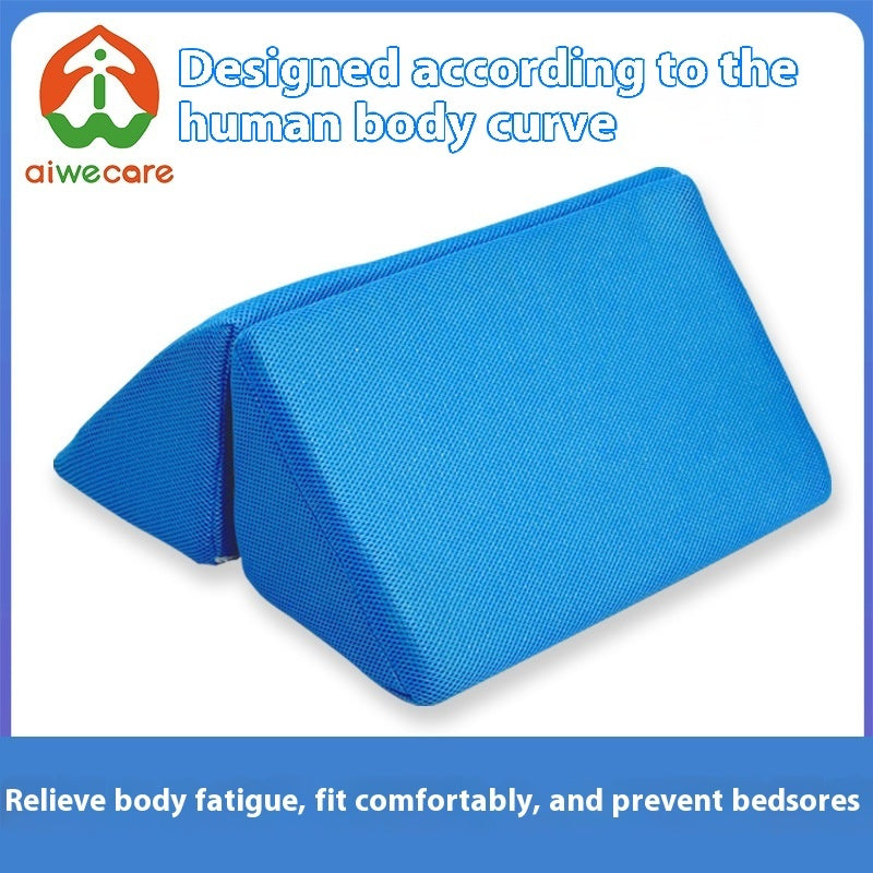 HKM-465427 Deformable Bed Rest Cushion for Elderly - Poly Ball Velvet & Cooling Cloth, Available in Various Colors