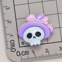 HKM-465427 Wansheng Cartoon Pumpkin Resin Accessories for DIY Jewelry and Phone Cases