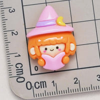 HKM-465427 Wansheng Cartoon Pumpkin Resin Accessories for DIY Jewelry and Phone Cases
