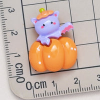 HKM-465427 Wansheng Cartoon Pumpkin Resin Accessories for DIY Jewelry and Phone Cases