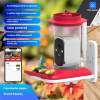 HKM-465555 Intelligent Visual Hummingbird Feeder with 5MP HD Camera and Solar Panel