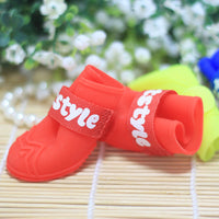 HKM-465619 Summer Dog Sandals with Cow Leather Upper and Fabric Details, Comfortable Fit for Paws