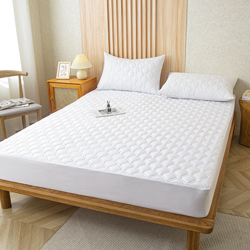 HKM-465619 Waterproof Machine Washable Mattress Cover and Pillowcase Set, Available in Various Sizes