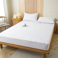 HKM-465619 Waterproof Machine Washable Mattress Cover and Pillowcase Set, Available in Various Sizes