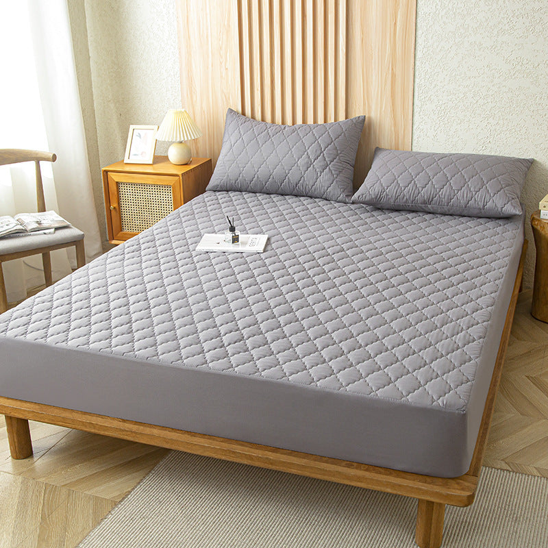 HKM-465619 Waterproof Machine Washable Mattress Cover and Pillowcase Set, Available in Various Sizes