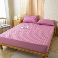 HKM-465619 Waterproof Machine Washable Mattress Cover and Pillowcase Set, Available in Various Sizes