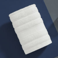HKM-465875 Pure Cotton Hand Towel in Noble Blue, Gentleman Gray, Cherry Blossom Pink, and Pearl White