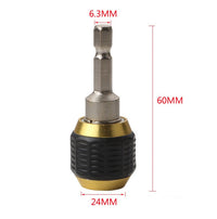 HKM-466003 60mm Quick Change Hexagon Handle Connector with Rubber Protection
