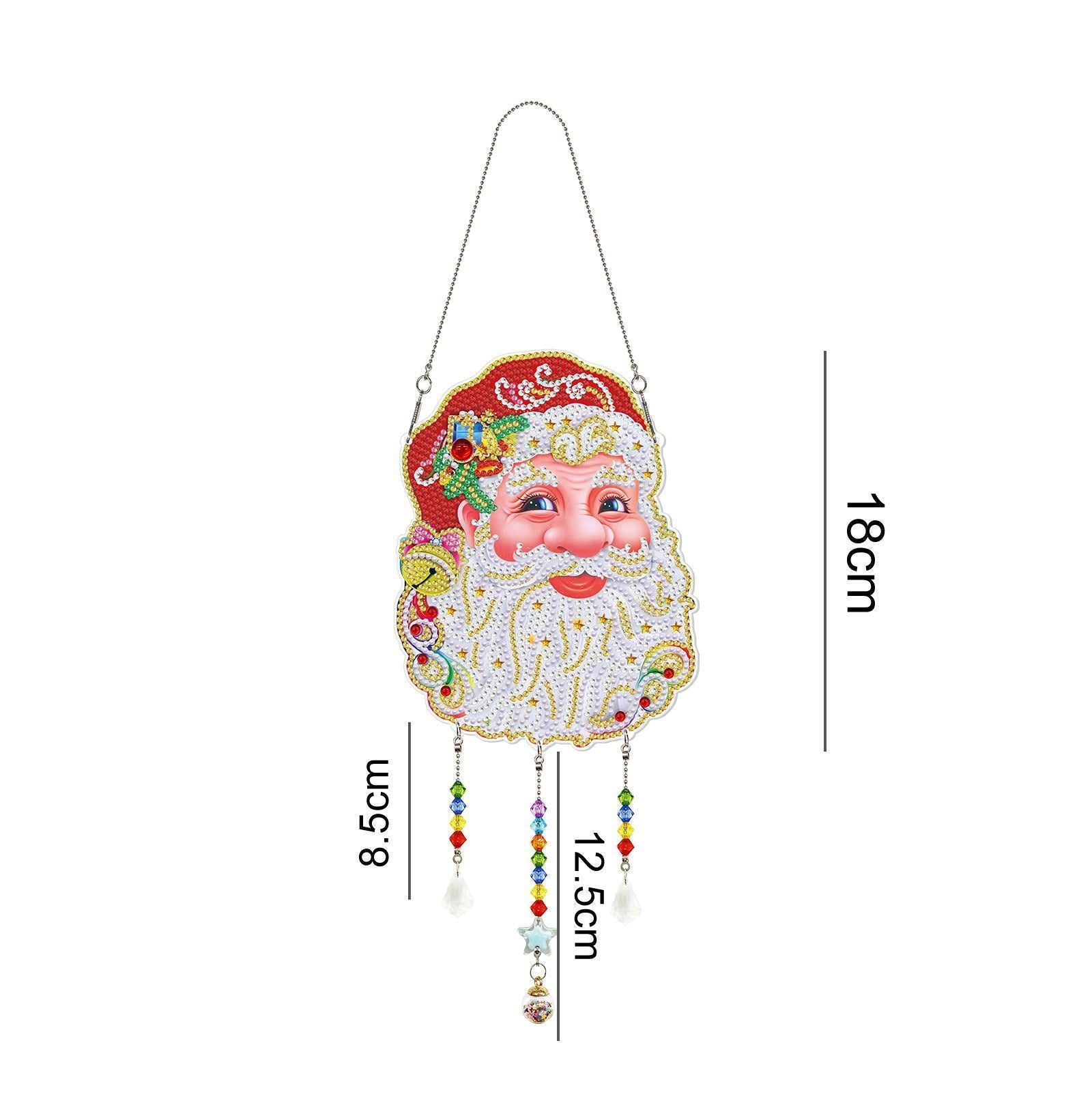 HKM-466259 Handmade 5D Beaded Diamond Painting Ornaments for Christmas - DIY Home Decor