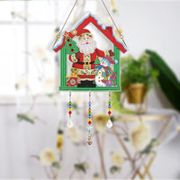 HKM-466259 Handmade 5D Beaded Diamond Painting Ornaments for Christmas - DIY Home Decor