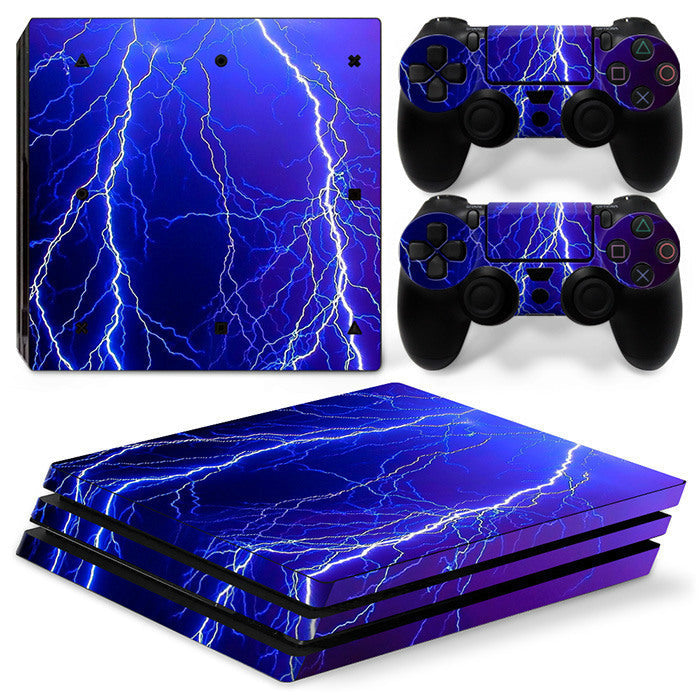 HKM-466323 PS4 Pro Decorative Skin Sticker for Game Console - Customizable Design