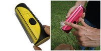 HKM-466387 Pet Hair Removal Comber for Dogs and Cats with Retractable Stainless Steel Teeth