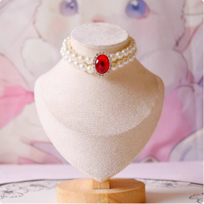 HKM-466451 Cat Water Drop Pendant Necklace for Pets - Multiple Styles and Sizes Available