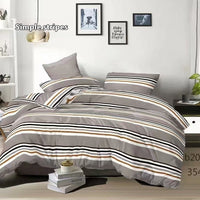 HKM-466451 Three-Piece Aloe Cotton Bed Sheet Set - Soft, Durable, No Pilling or Fading, Includes Pillowcases
