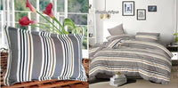 HKM-466451 Three-Piece Aloe Cotton Bed Sheet Set - Soft, Durable, No Pilling or Fading, Includes Pillowcases
