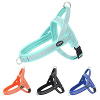 HKM-466643 Reflective Chest Strap with Hand Holding Rope for Small to Large Dogs - Available in Multiple Colors