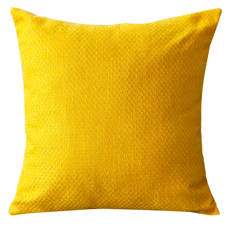 HKM-466835 Nordic Style Pillowcase with Zipper for Easy Cleaning – Durable Blended Fabric