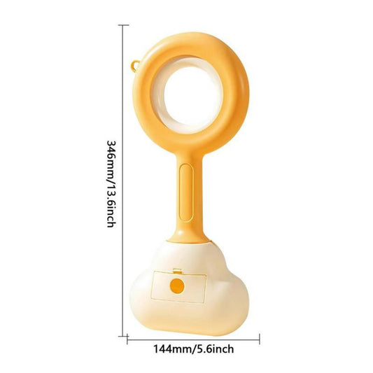 HKM-467283 Cloud-Shaped Dog Pooper Scooper with Comfortable Grip for Easy Waste Cleanup